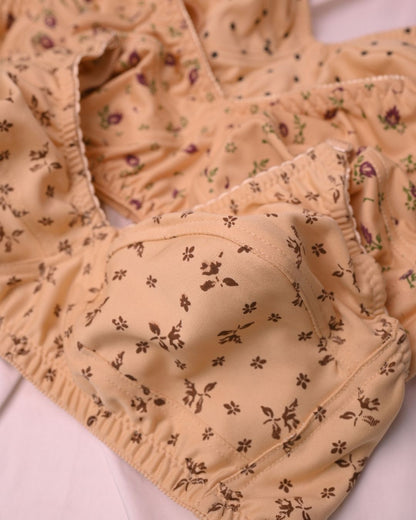 Pack of 3 - Jersey Printed Bra