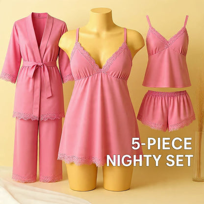 5-Piece Nightwear Set