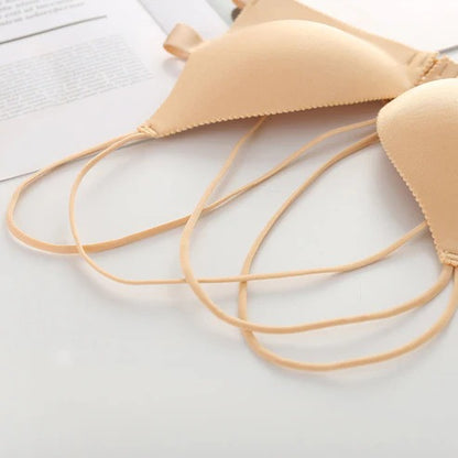 Pack of 3 Seamless Front Closure Light Padded Beauty Back Bras