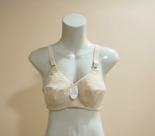 Clatire Comfort Bra – Non Padded, Full Coverage, Soft Cotton Support Bra